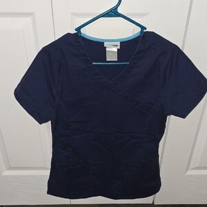 Classic Navy Women's Short Sleeve Top